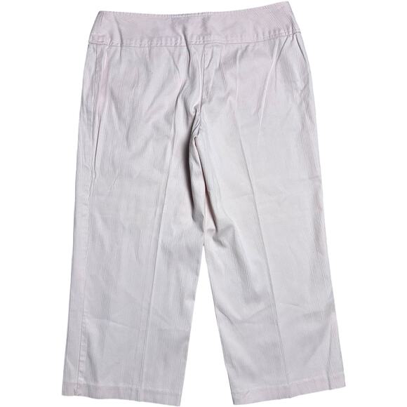 Pink Y2K Bow Coquette Corporate Core Capri Pants - Picture 2 of 4